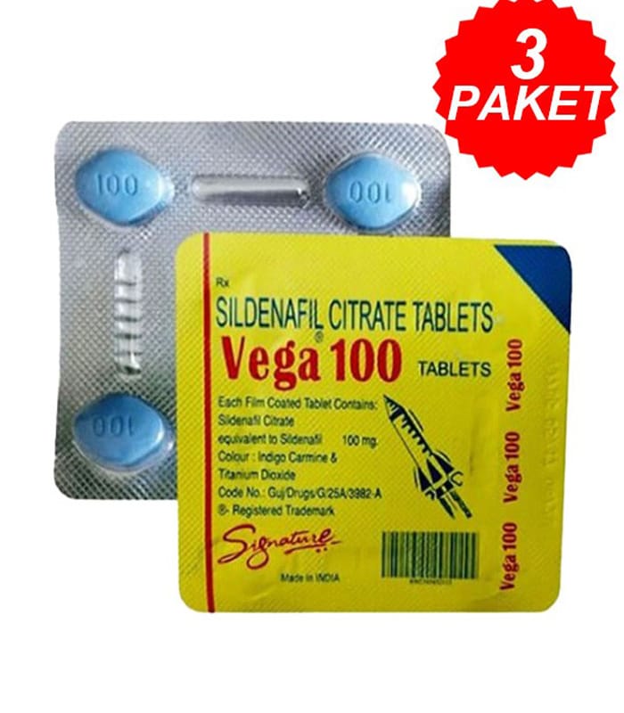 Vega 100 mg Sildenafil 12 li Tablet Vega 100 mg Sildenafil 12 li Tablet - Görsel 1